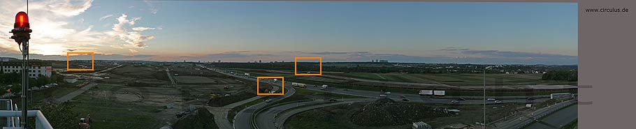 Gesamtansicht des Panoramafotos