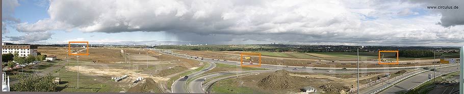 Gesamtansicht des Panoramafotos