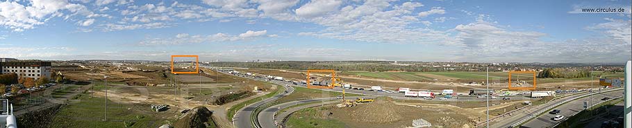 Gesamtansicht des Panoramafotos