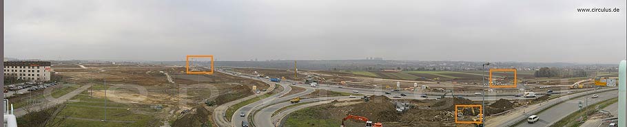 Gesamtansicht des Panoramafotos