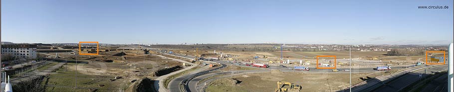 Gesamtansicht des Panoramafotos