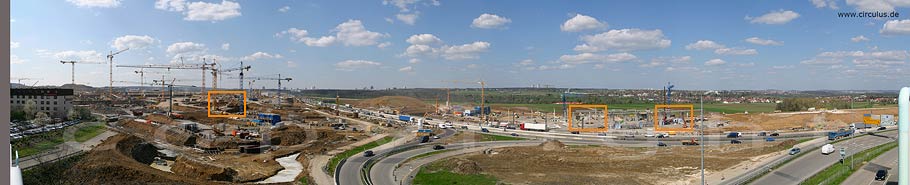 Gesamtansicht des Panoramafotos