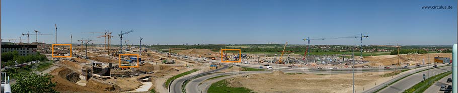 Gesamtansicht des Panoramafotos