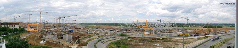 Gesamtansicht des Panoramafotos