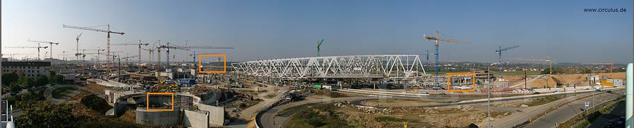 Gesamtansicht des Panoramafotos