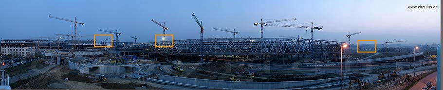 Gesamtansicht des Panoramafotos