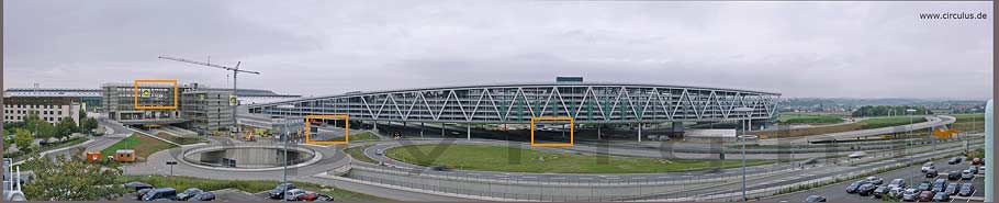 Gesamtansicht des Panoramafotos