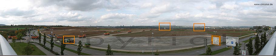 Gesamtansicht des Panoramafotos