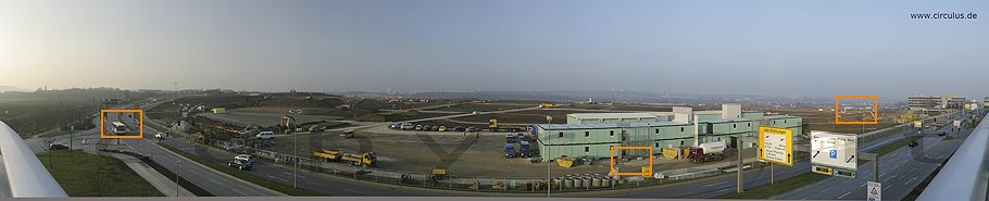 Gesamtansicht des Panoramafotos