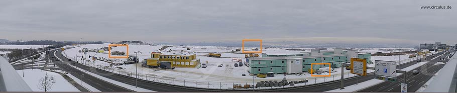 Gesamtansicht des Panoramafotos