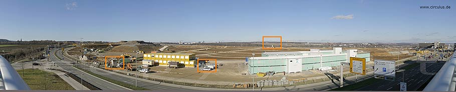 Gesamtansicht des Panoramafotos