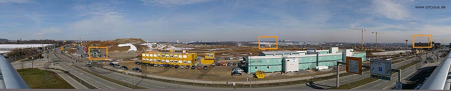 Gesamtansicht des Panoramafotos