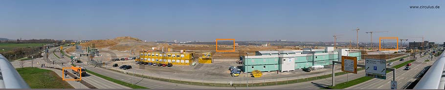 Gesamtansicht des Panoramafotos