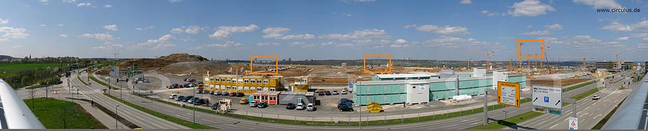 Gesamtansicht des Panoramafotos