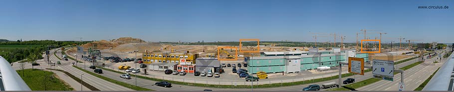 Gesamtansicht des Panoramafotos