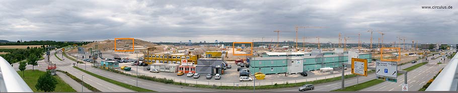 Gesamtansicht des Panoramafotos