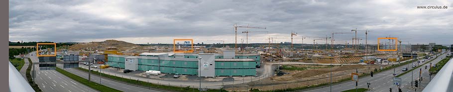 Gesamtansicht des Panoramafotos