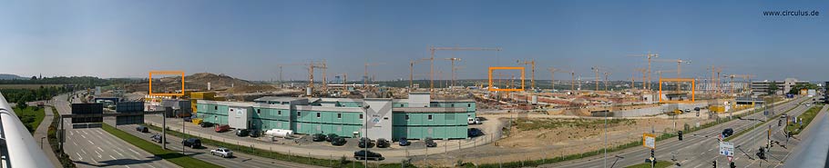 Gesamtansicht des Panoramafotos