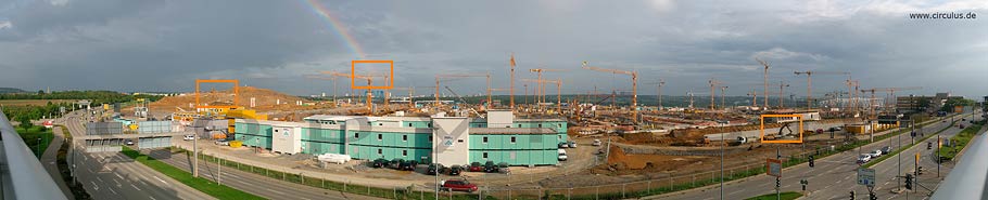 Gesamtansicht des Panoramafotos