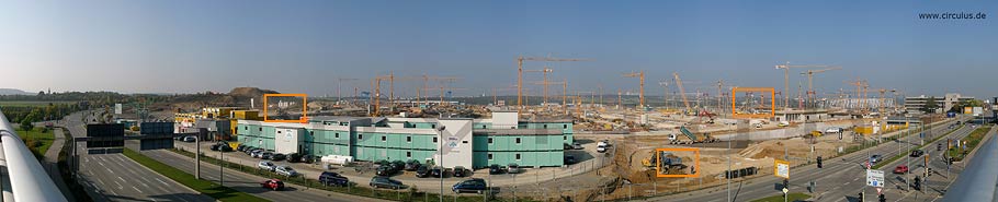 Gesamtansicht des Panoramafotos