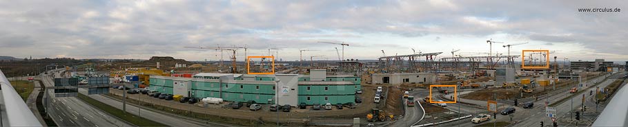 Gesamtansicht des Panoramafotos