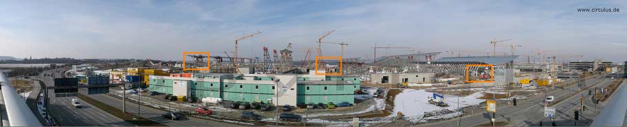 Gesamtansicht des Panoramafotos