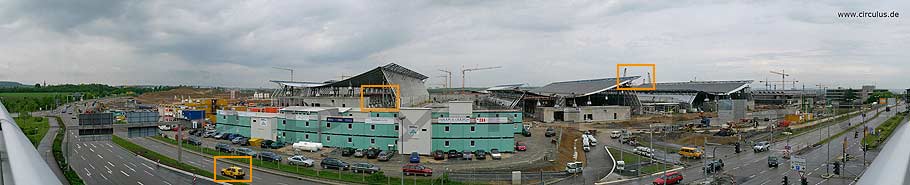 Gesamtansicht des Panoramafotos