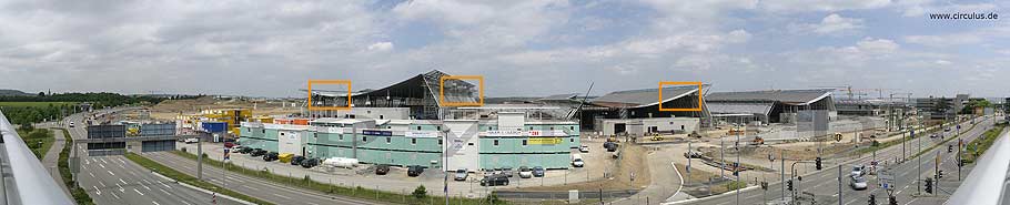 Gesamtansicht des Panoramafotos