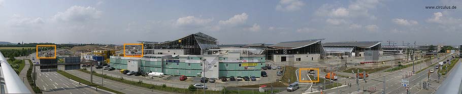 Gesamtansicht des Panoramafotos