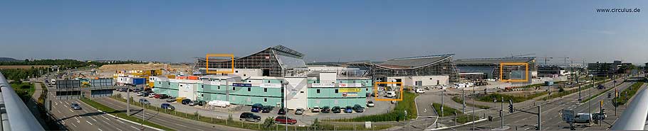 Gesamtansicht des Panoramafotos