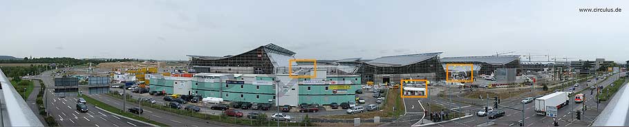 Gesamtansicht des Panoramafotos