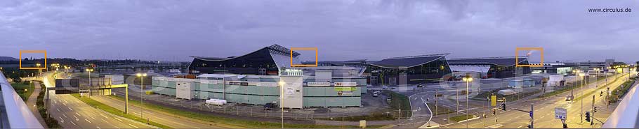 Gesamtansicht des Panoramafotos